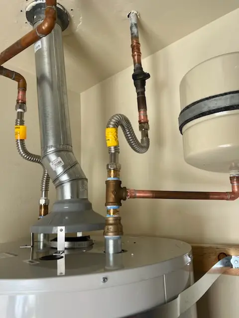 Water heater installation and plumbing repair in Belleville